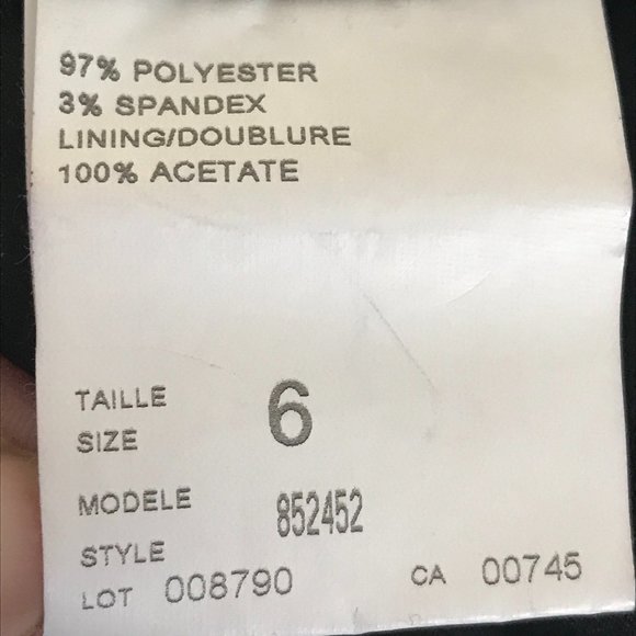 NWT  JS Collections Ladies Black Satin pants. - Picture 8 of 12